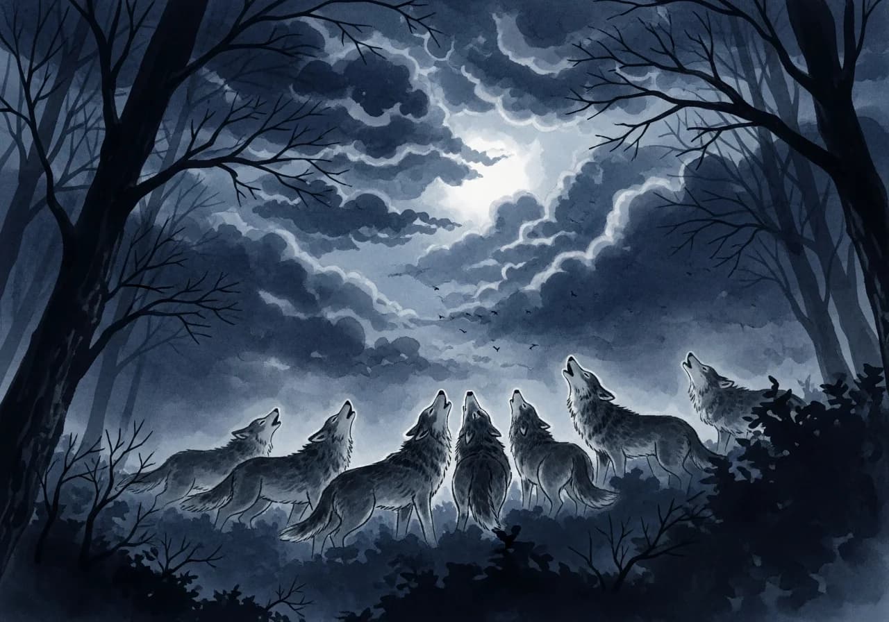 늑대 공격 꿈 — 흉몽의 경고