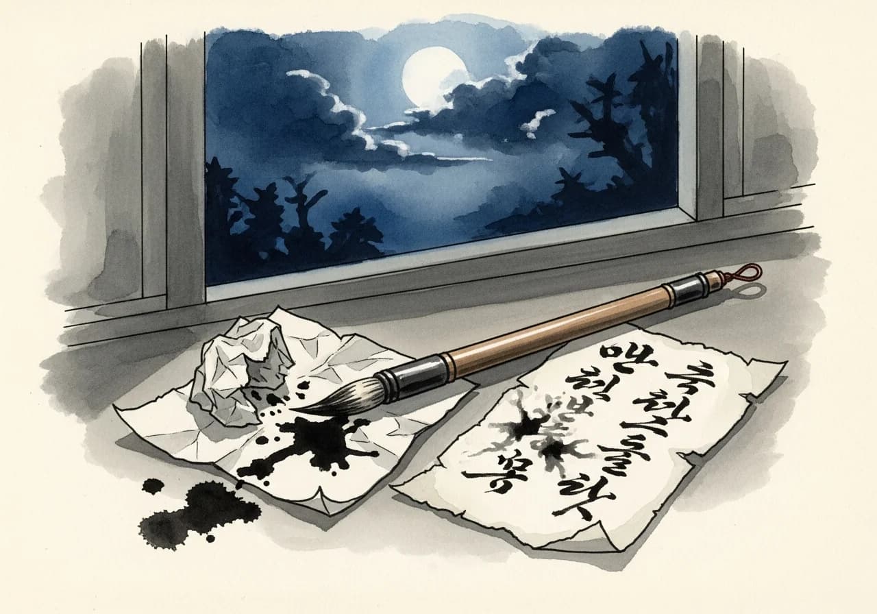 글을 쓰는 꿈 — 흉몽 해석